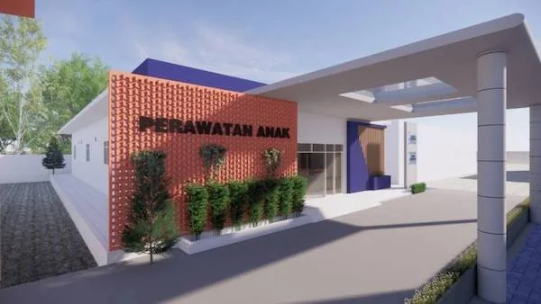 Rencana desain ruang perawatan ibu dan anak di Rumah Sakit Pratama Andi Makkarodda Tanete, Kabupaten Bulukumba (dok. Ist)