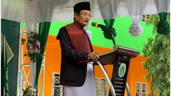 Menag Paparkan Tiga Pesan Fondasi Perjuangan Anregurutta KH Ambo Dalle di Wajo. (Dok: Ist)