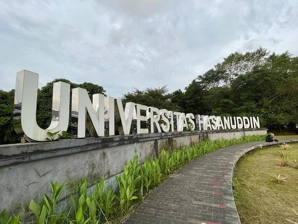 Kampus Universitas Hasanuddin Tamalanrea (dok : Andini KabarMakassar).