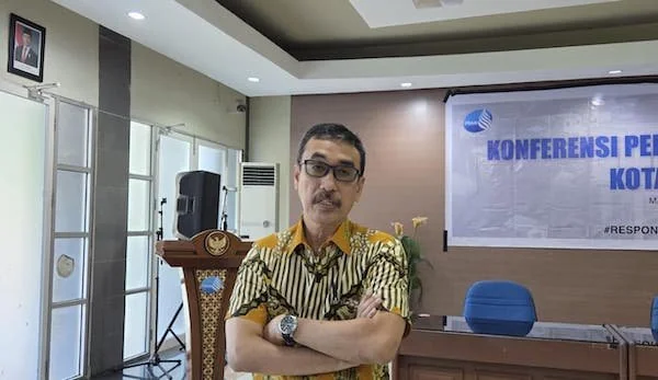 PLT Direktur Utama PDAM kota Makassar Andi Syahrum Makkuradde (Dok: Sinta KabarMakassar).