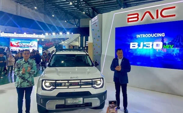 BAIC Indonesia hadir meramaikan GIIAS Makassar 2025 (Dok: Nofi KabarMakassar)