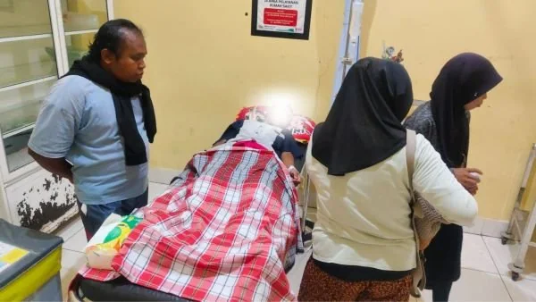 Korban serangan buaya fi Pantau Ngapaloka, Kabupaten Kepulauan Selayar (Dok: Ist).