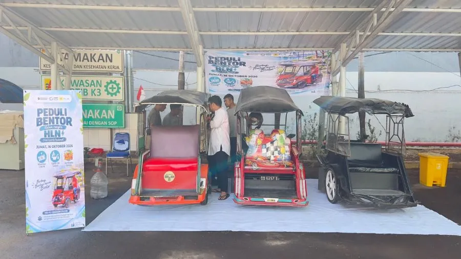 PT PLN (Persero) UP3 Makassar Selatan menggelar aksi sosial bertajuk &quot;Peduli Bentor&quot; di Kota Makassar (Dok: Ist)