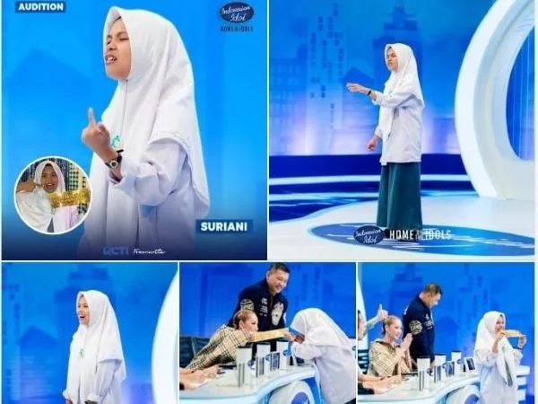 Suriani saat tampil di Indonesian Idol (Dok : Ist).