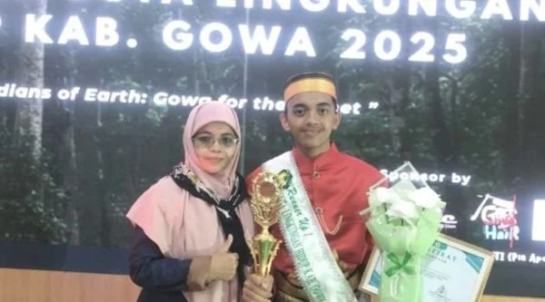 Siswa SMA Bosowa School Makassar, Muqaddimal Mukrimin. Dok. Ist