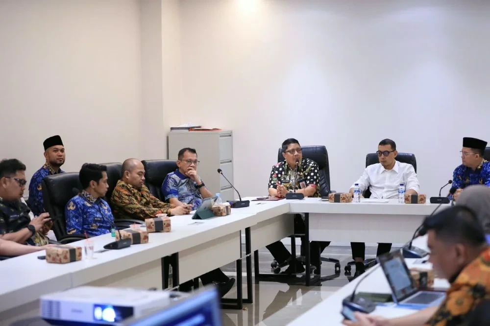 Sekda Pimpin Rapat Teknis Terkait Pelaksanaan Gerakan Nasional Peduli Tetangga (Dok: Ist)