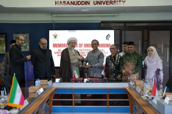 Universitas Hasanuddin Memorandum of Understanding (MoU) dengan Al Mustafa International University. Dok. Ist