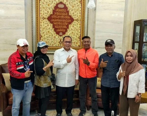 Danny Pomanto bersama SPDP di kediamannya di Jalan Amirullah, Kota Makassar (Dok:Ist)