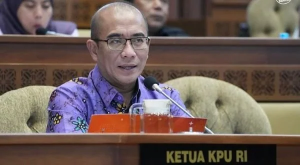 Ketua KPU, Hasyim Asy'ari, (Dok : ist).