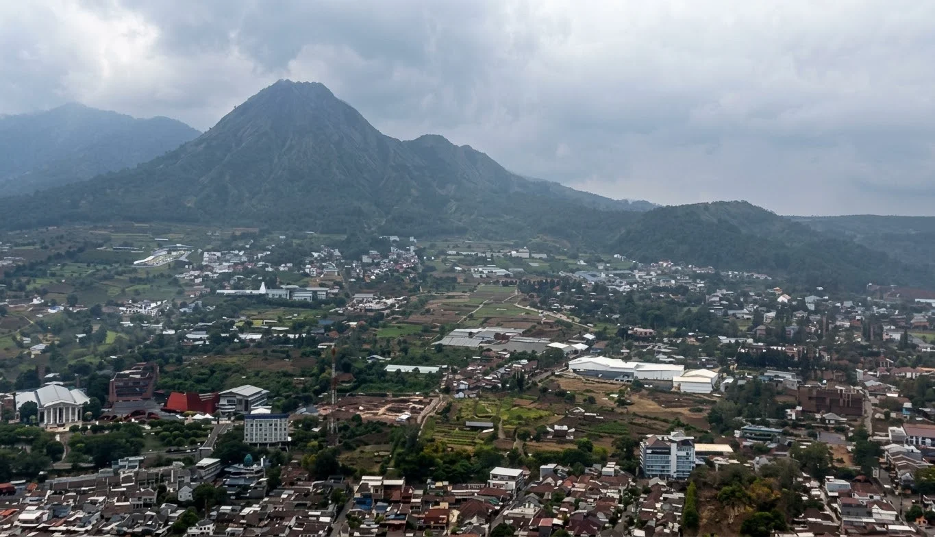 Gunung Arjuno via udara (Dok: Ist).