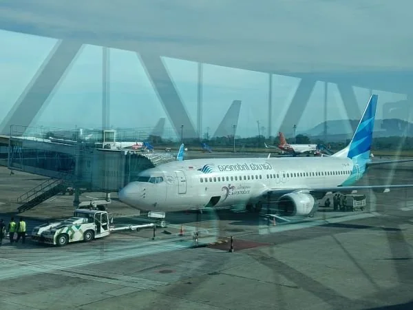 Suasana Bandara (Dok: Sinta KabarMakassar).