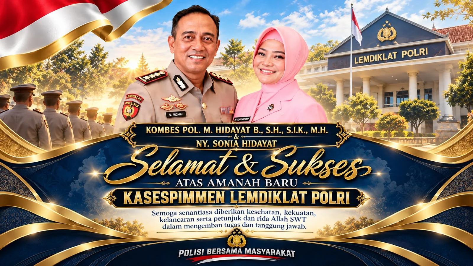 Kombes Pol. Moh. Hidayat B., S.H., S.I.K., M.H.,
