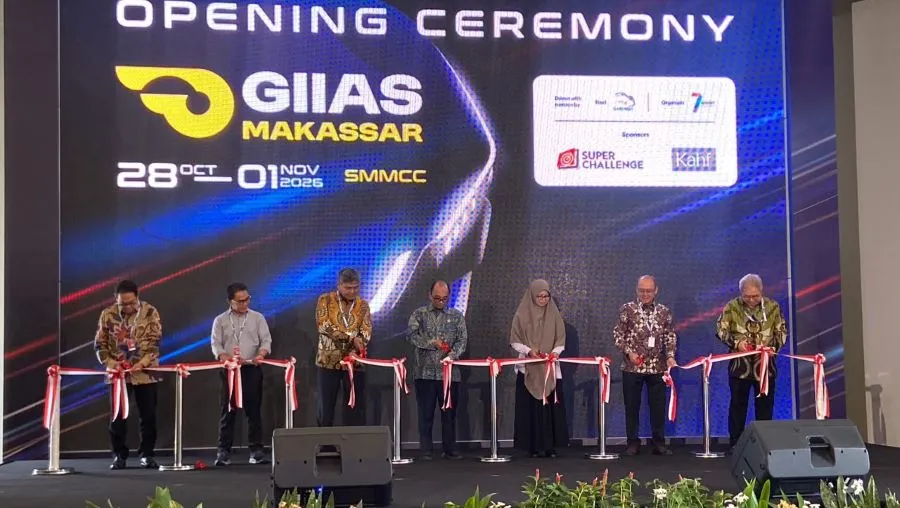 Pembukaan pameran otomotif GAIKINDO Indonesia International Auto Show (GIIAS) Makassar 2026 di Summarecon Mutiara Makassar Convention Center (Dok: Nofi KabarMakassar)