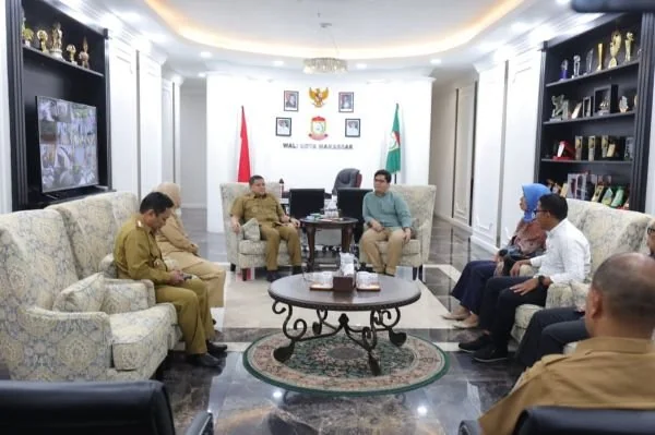 Audiensi Wali Kota Makassar dengan Komisi Pemilihan Umum (KPU), (Dok: Ist).