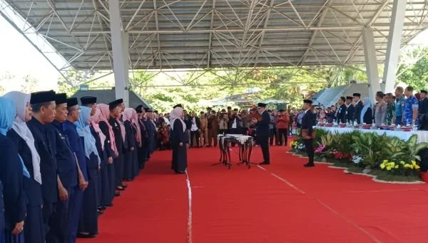 Pelantikan Kepala Sekolah kota Makassar (Dok: Sinta KabarMakassar)