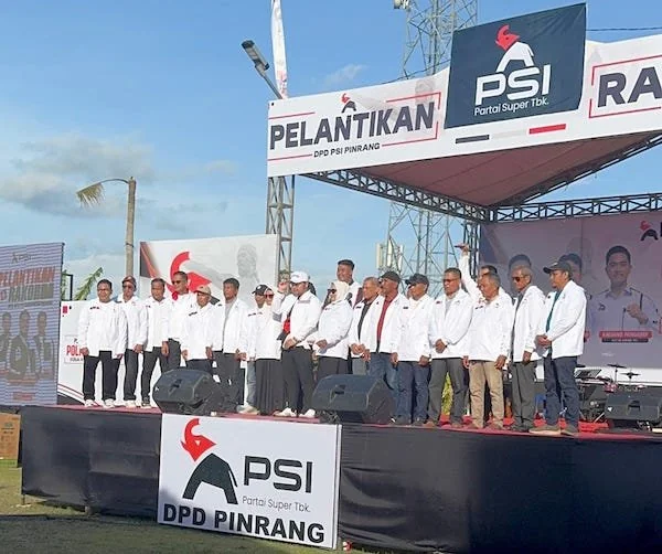 Momentum Pelantikan Pengurus DPD dan DPC PSI (Dok: Ist).