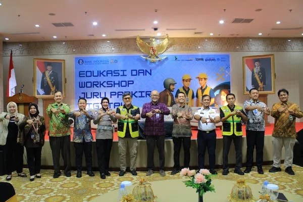 Jukir Makassar Ikut Bimtek Pembayaran Non-tunai, (Dok: Ist).