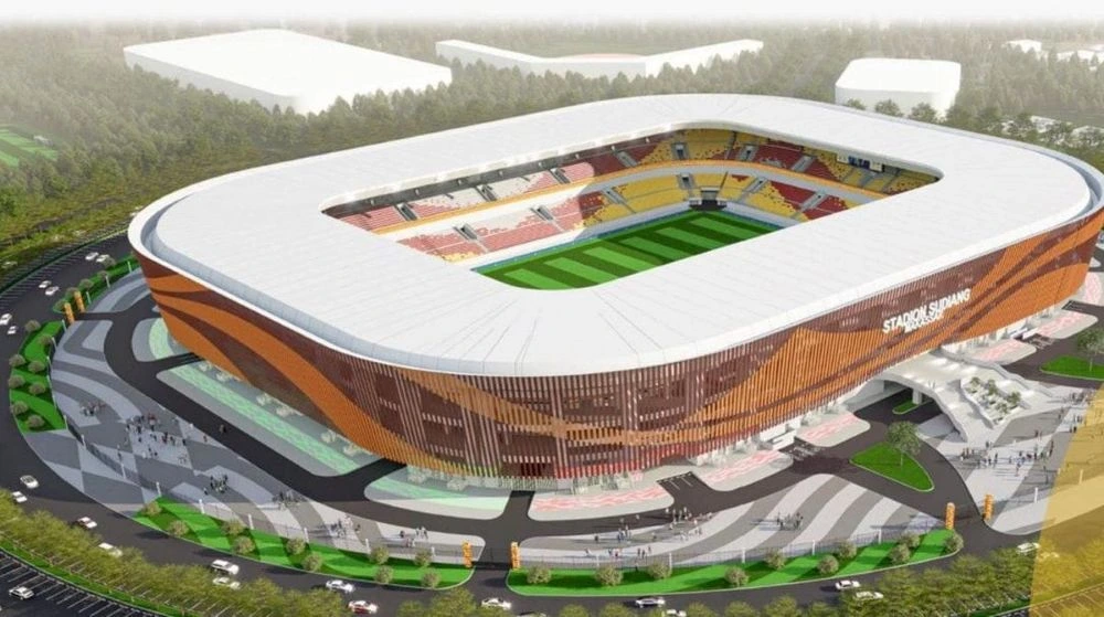 Ilustrasi desain Stadion Sudiang (Dok: Ist)