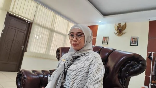 Kepala Cabang Bulog Makassar, Karmila Hasmin Marinta, (Foto : Hanifah).