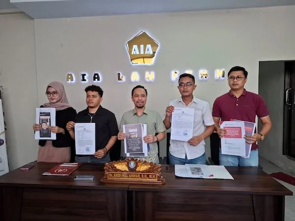 pers rilis pelapor Putri Dakka (Dok: Ist)