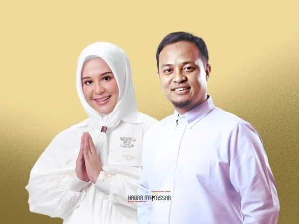Bakal Calon Gubernur Sulsel, Andi Sudirman Sulaiman (ASS) dan Calon Wakil Gubernur, Fatmawati Rusdi.