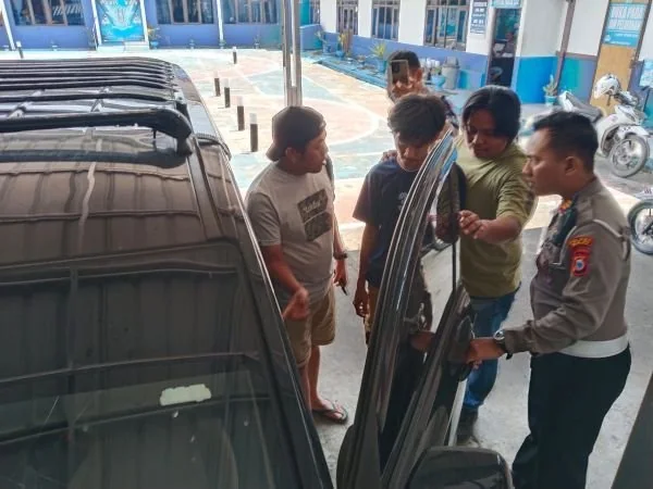 Sat Lantas Polres Wajo amankan sopir yang bawa sabu (Dok: Ist)