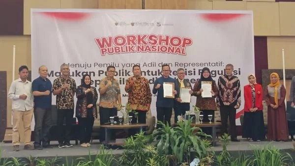 Workshop Publik Nasional Menuju Pemilu yang Adil dan Representatif, (Dok: Ist).