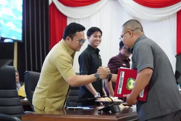 Rapat paripurna DPRD Gowa. (Dok: Ist)