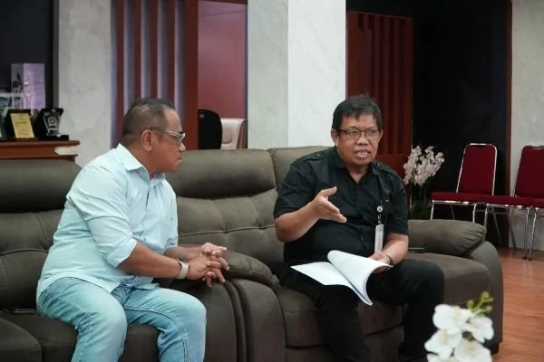 KPU saat Bertemu Disdik Sulsel Bahas Program KPU Mengajar, (Dok: Ist).