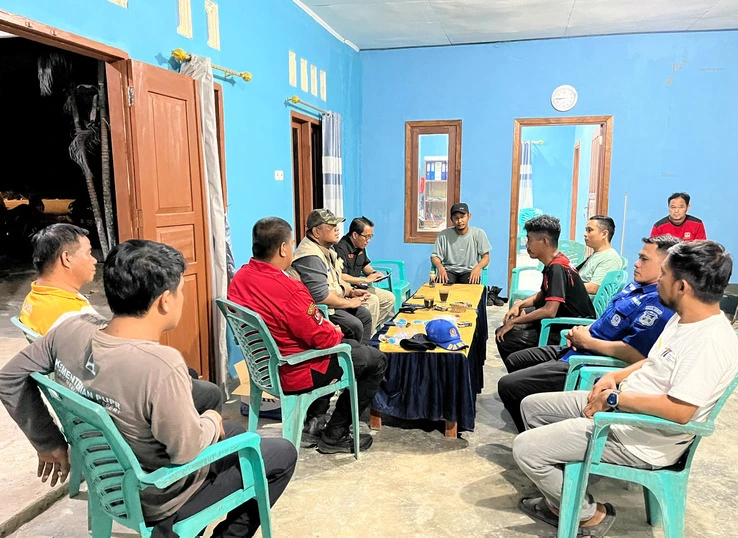 Rapat penanganan Karhutla di Kecamatan Tommo (Dok: Ist)