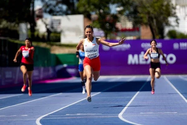 Atlet para atletik Indonesia juga sukses pecahkan rekor dunia dan pecah rekor Asia (Dok: Ist).