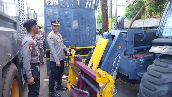 sidak Kapolrestabes Makassar di Markas Komando Sat Samapta (Dok:Ist)