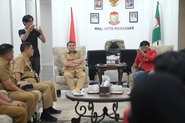 Pusat Disabilitas Universitas Hasanuddin (Unhas) Audiensi dengan Wali Kota Makassar Munafri Arifuddin, (Dok: Ist).