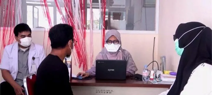 RS Labuang Baji Makassar mencatat peningkatan kunjungan pasien dengan keluhan gangguan pernapasan (Dok: Ist)