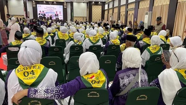 Haji 2025 Embarkasi Makassar. Dok. Andini