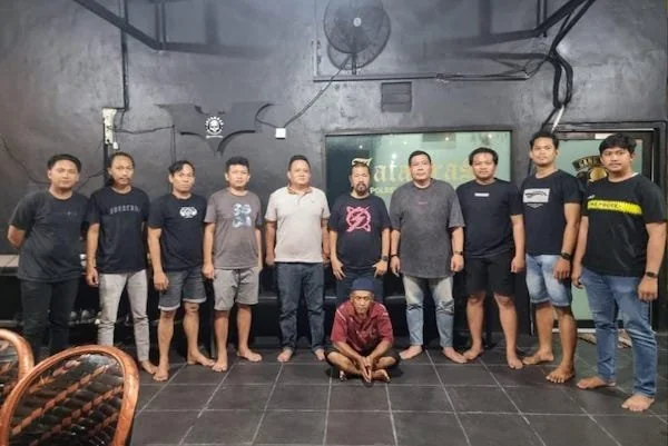 Dg Rasam (61), saat diamankan Tim Pegasus Polres Jeneponto.