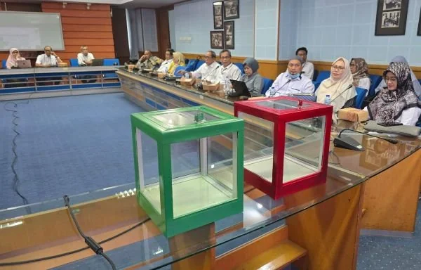 Rapat Persiapan Pemilihan Dalam Rangka Penyaringan Calon Rektor Unhas Periode 2026-2030. Dok. Ist