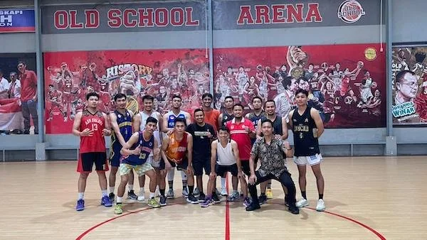Skuad Basket Pemprov Sulsel di PORNAS Korpri XVII Palembang (dok. Ist)