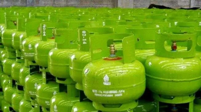 Ilustrasi distribusi LPG 3KG (Foto:Suara.com)
