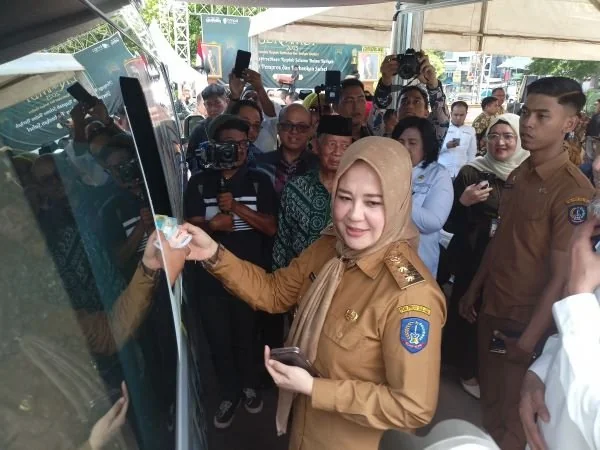 Wakil Gubernur Sulsel, Fatmawati Rusdi usai menghadiri kick off SERAMBI 2025 (Dok : Ist).