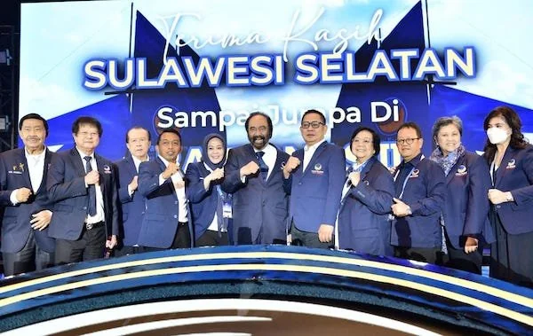 Penutupan Rakernas I Nasdem di Makassar, (Dok: Ist).