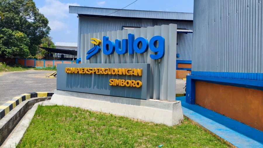 Kompleks pergudangan Bulog di Kabupaten Mamuju (Dok: Ist)