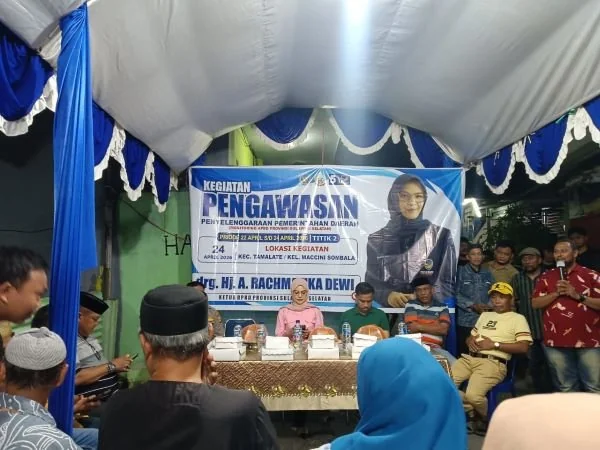 Ketua DPRD Sulsel Andi Rachmatika Dewi Mengelar Pengawasan APBD (Dok: Sinta KabarMakassar).