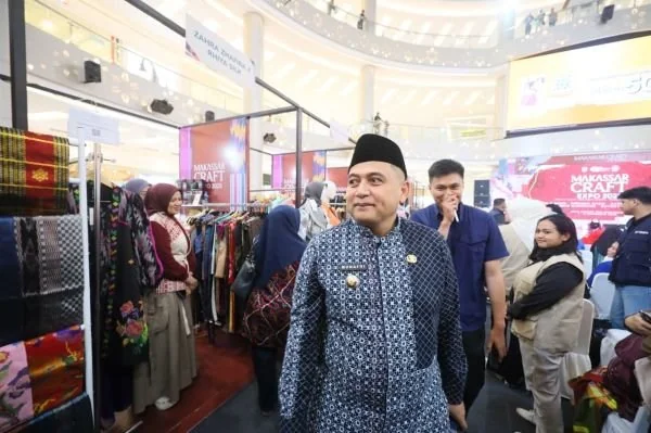 Wali Kota Munafri Arifuddin saat di Makassar Craft Expo 2025, (Dok: Ist).