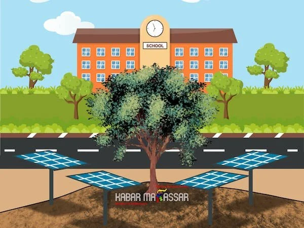 Ilustrasi sekolah (Dok: KabarMakassar)