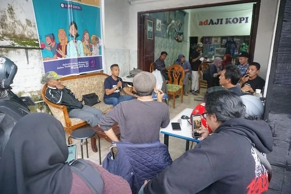 Dok. Andini. Diskusi Pra Fesmed AJI