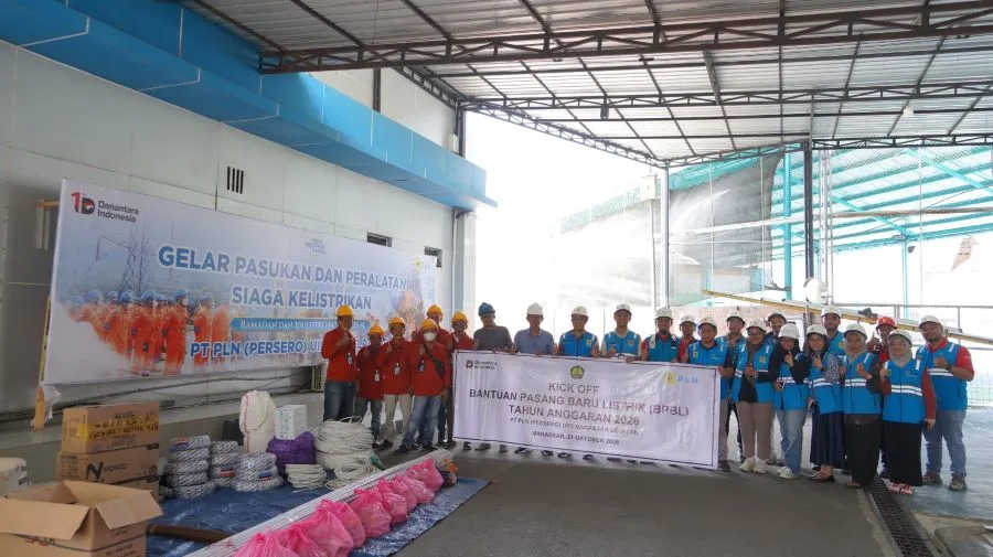 Jelang peringatan Hari Sumpah Pemuda, PT PLN (Persero) ULP Makassar Selatan menggelar Kick Off Program Bantuan Pasang Baru Listrik (BPBL) bagi masyarakat kurang mampu (Dok: Ist)