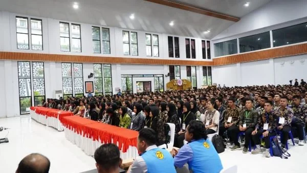 Suasana sidang kelulusan Bintara dan Tamtama di Sulbar (Dok: Ist).