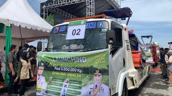 Pemprov Sulsel salurkan 5 juta kg benih untuk petani (dok. Syamsi/KabarMakassar)