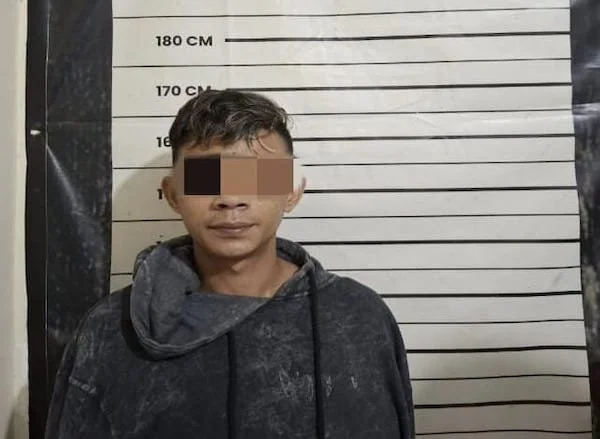 RH (23) saat diamankan di Rutan Polres Jeneponto
